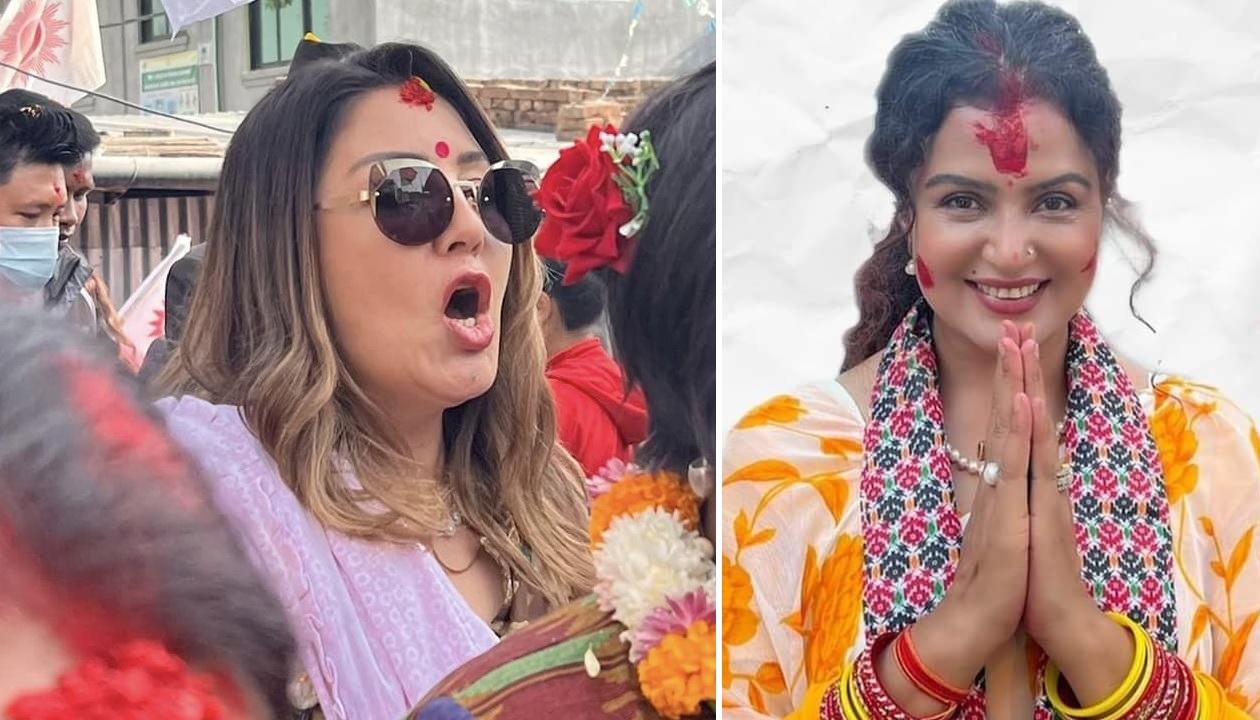 karishma manandhar and rekha thapa